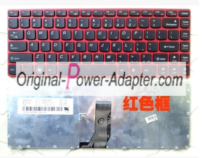 NEW Lenovo G480 Z480 Z480A Z485 G400 G405 red laptop keyboard